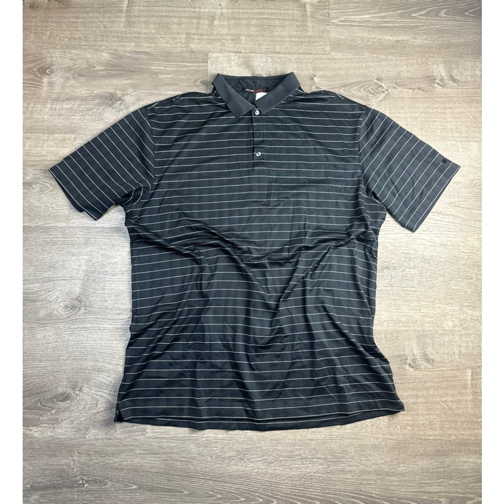 Vintage Nike Tiger Woods Collection Polo
 Black/Gray Size XL